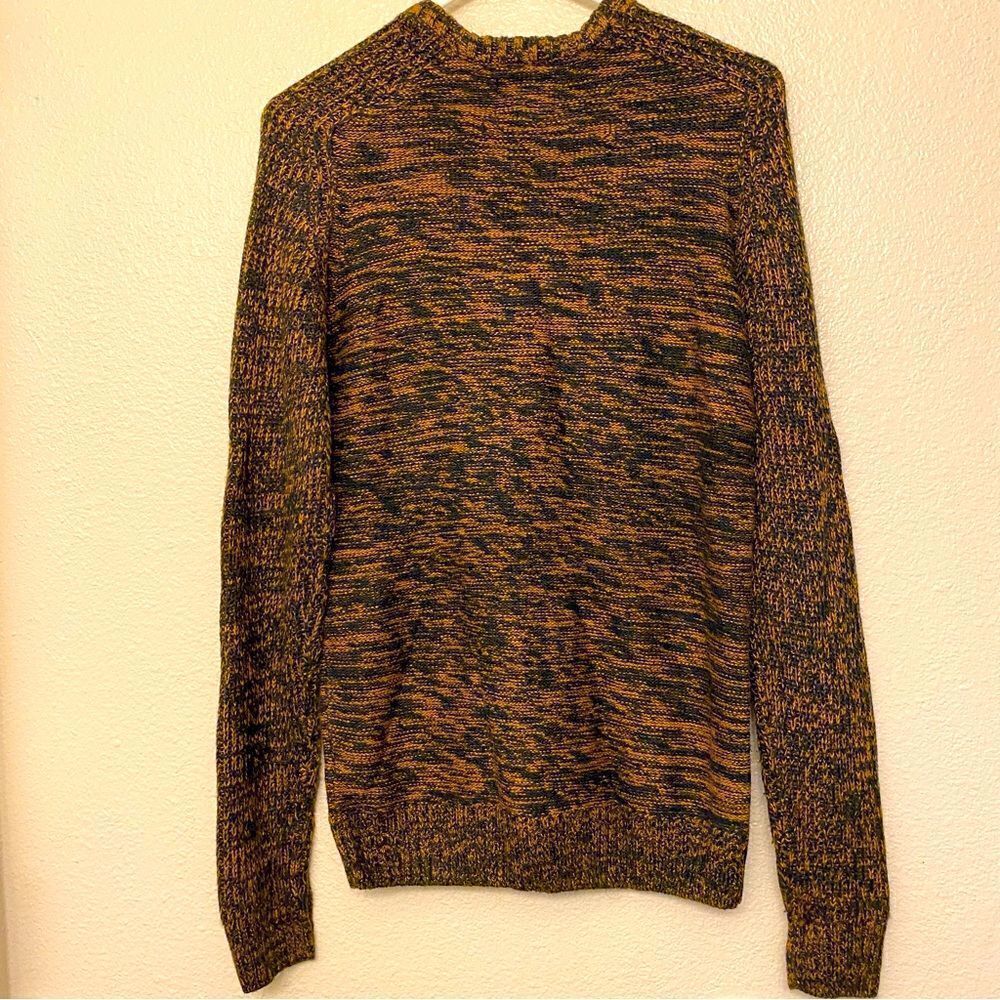CLOCKHOUSE Heathered orange copper Crew Neck Sweater-S